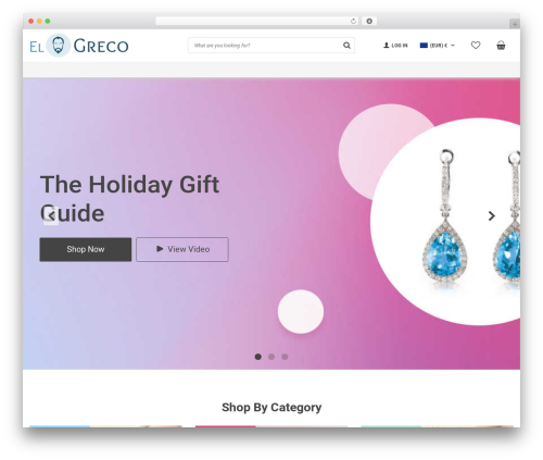 ElgrecoWoo WP theme - woo-elgreco.alidropship.com