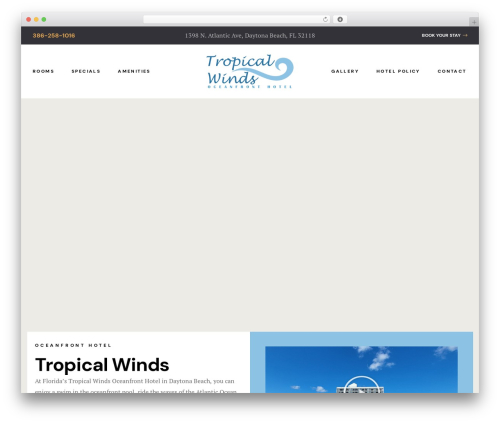 Wp sojern WordPress plugin - tropicalwindshotel.com