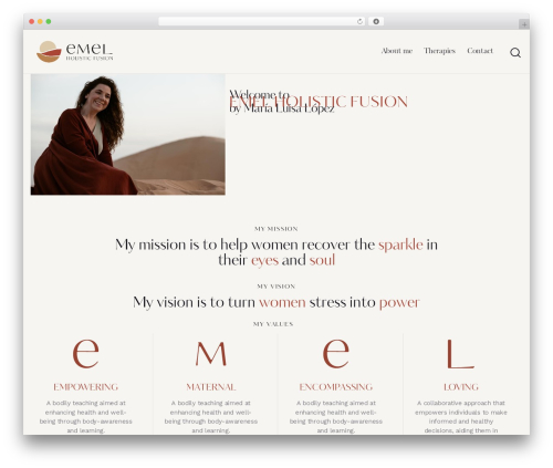 ETTA WordPress theme design - emelholistic.com ETTA WordPress theme design - emelholistic.com