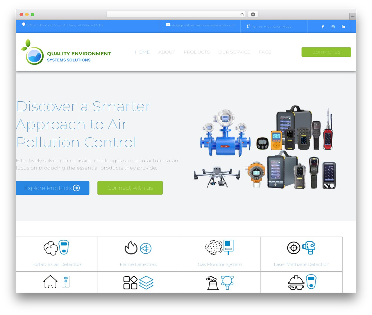 Hello Elementor theme WordPress - qualityenvironmentservices.com