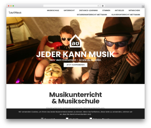 Dsgvo all in one for wp pro WordPress plugin - musikschule-mettmann.de
