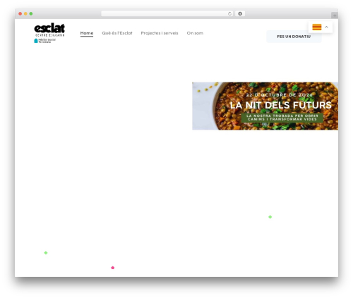 Savior theme WordPress - esclat.org