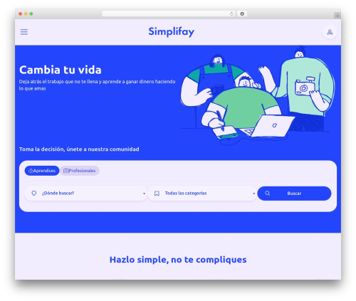 Simplifay theme WordPress - simplifay.com