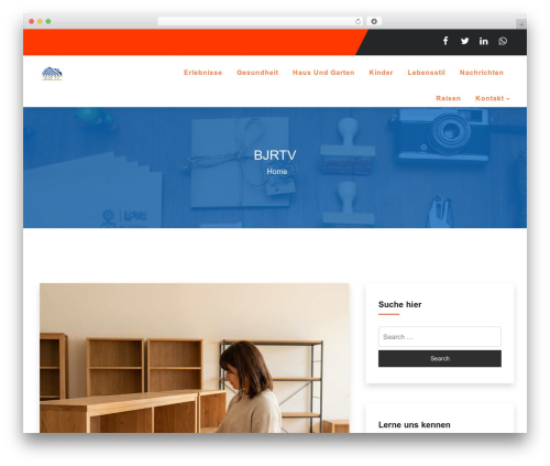 Teczilla theme WordPress - bjrtv.de