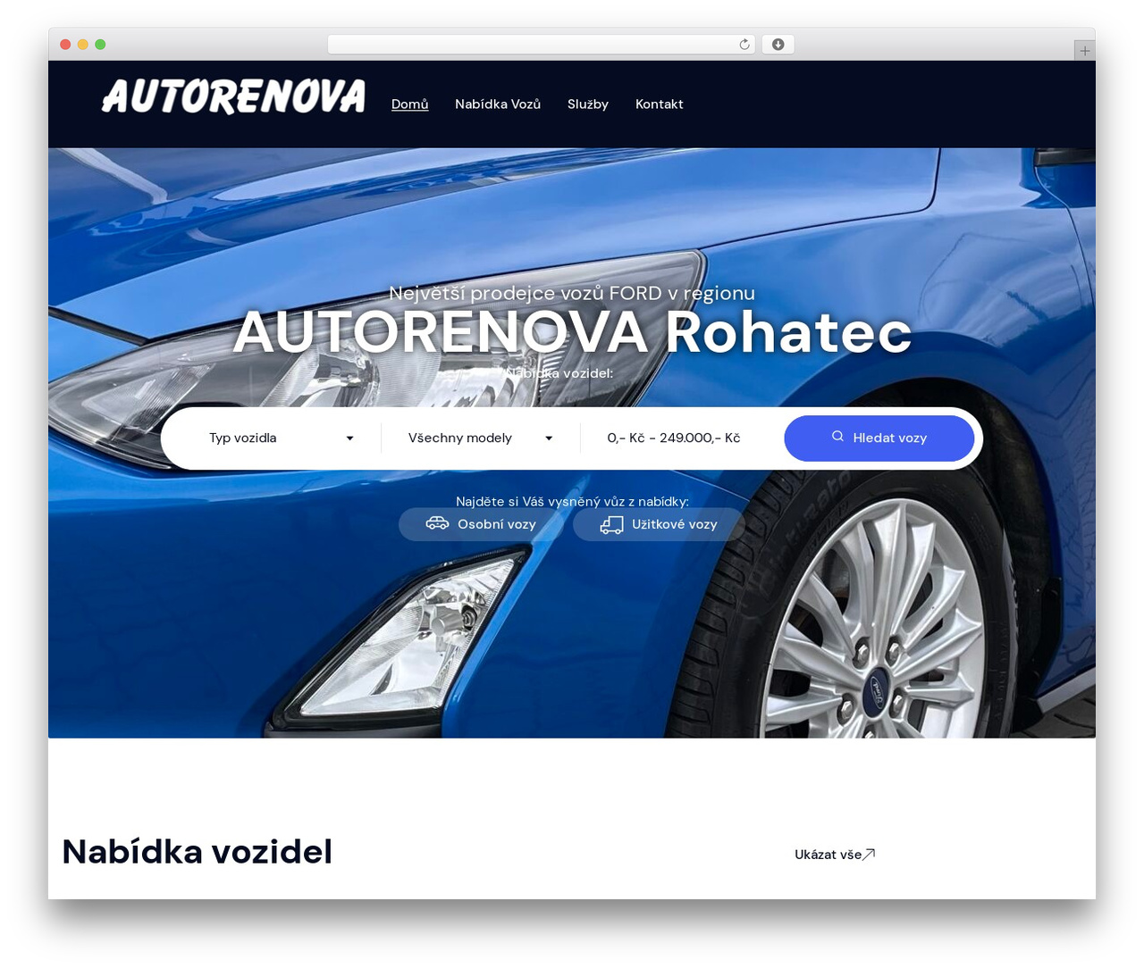 WordPress theme Boxcar - autorenova.eu