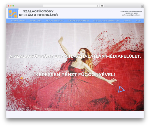 WordPress theme db-dragon-theme - szalagfuggonyreklam.hu