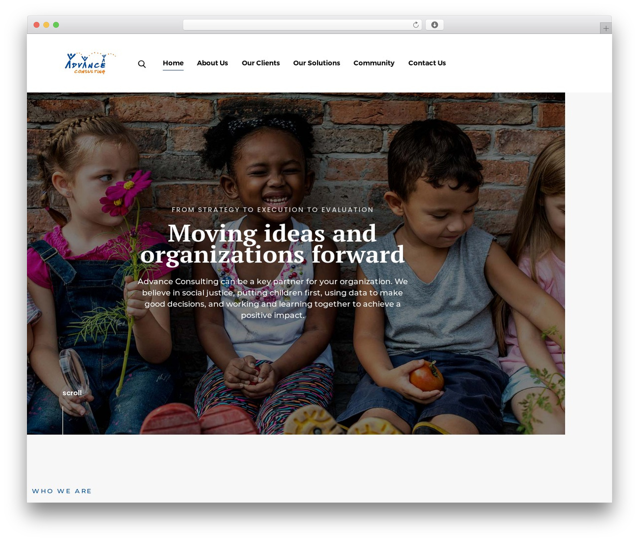 WordPress theme Inestio - advance-consulting.com
