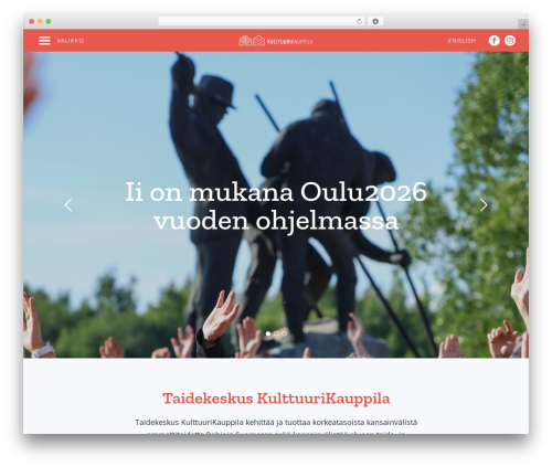 Best WordPress theme Höyrymoottori - kulttuurikauppila.fi