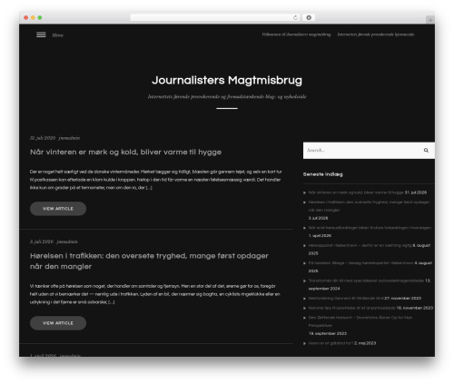 Bloom WordPress theme - journalistersmagtmisbrug.dk Bloom WordPress theme - journalistersmagtmisbrug.dk