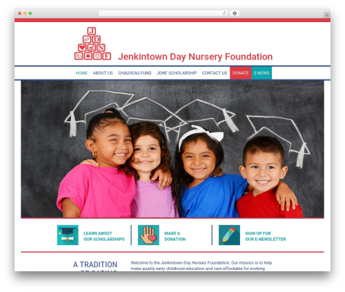 Bootstrap Basic WP theme - jenkintowndaynurseryfoundation.org