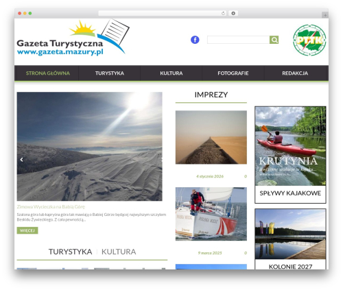 cherry theme WordPress - gazeta.mazury.pl