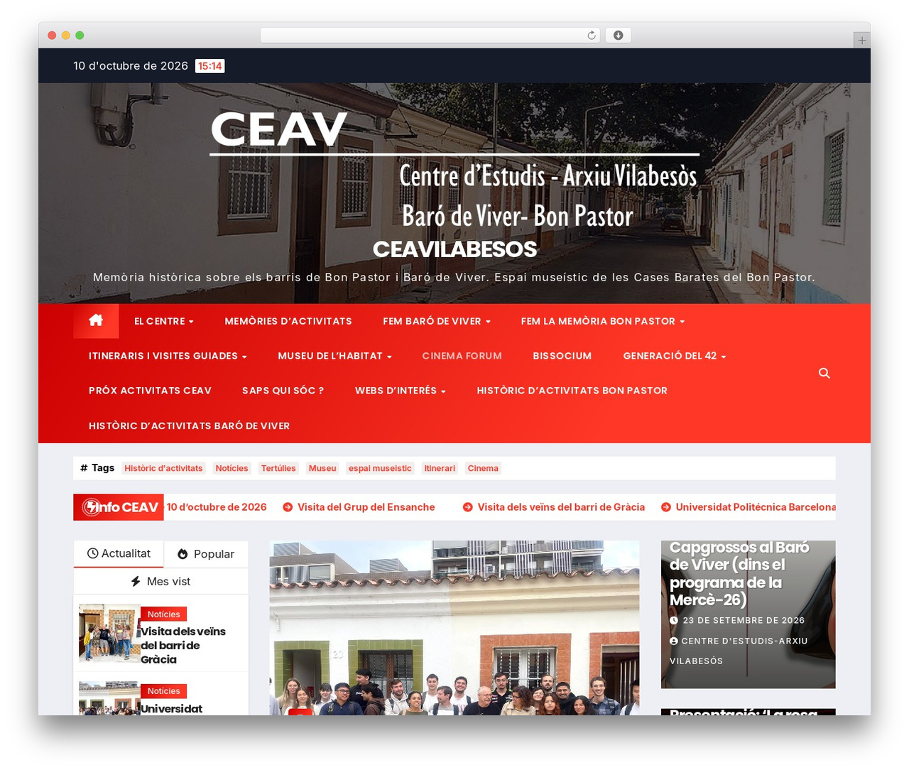 Newstack free WordPress theme - ceavilabesos.cat