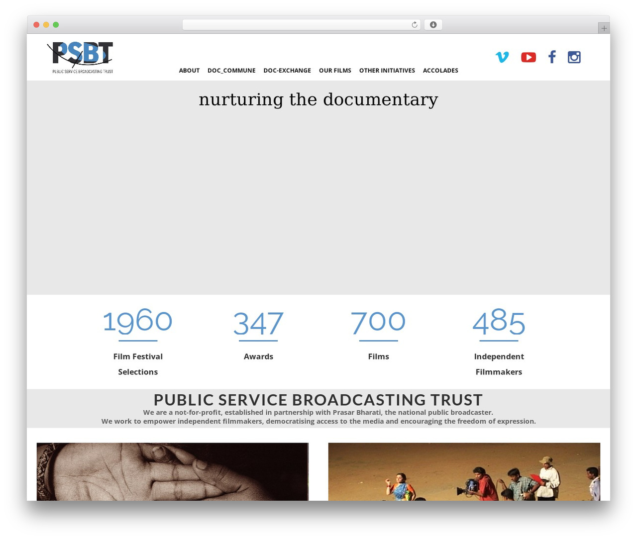 Silverscreen WordPress theme - psbt.org Silverscreen WordPress theme - psbt.org