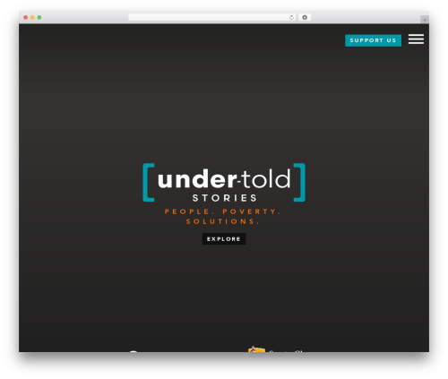Mmenu WordPress plugin - undertoldstories.org