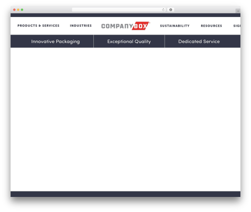 Uncode company WordPress theme - companybox.com
