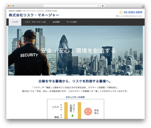 WordPress theme FSVBASIC Child - risk-mng.com