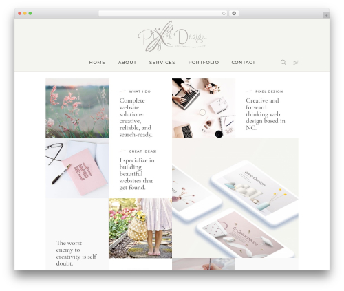 WordPress theme Imogen - pixeldezign.com