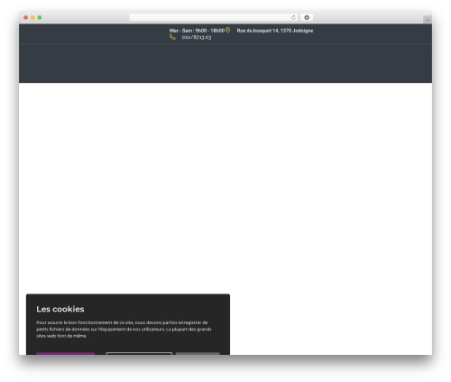 Smart customizer WordPress plugin - lemetrecarre.be