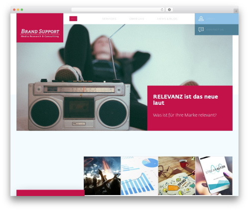 WordPress theme Wordpress EA93 Theme - brandsupport.de