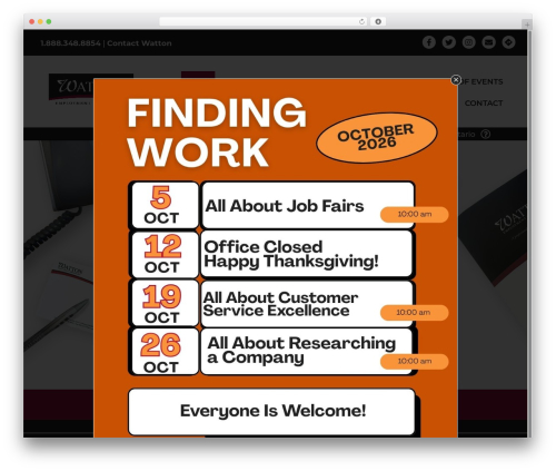 WordPress website theme Beaver Builder Theme - watton.ca