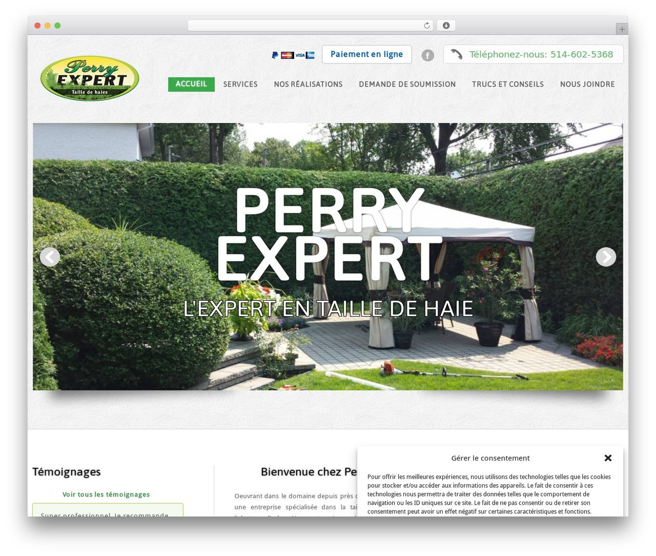 WP theme cherry - tailledecedre.ca