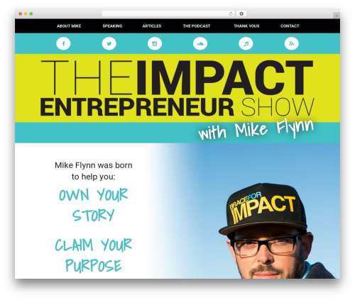 WP theme Epik - theimpactentrepreneur.net