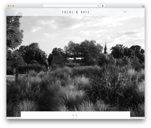 bandb premium WordPress theme - fuchshase.org