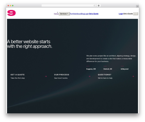 Etch Theme WordPress theme - 9planetsdesign.com