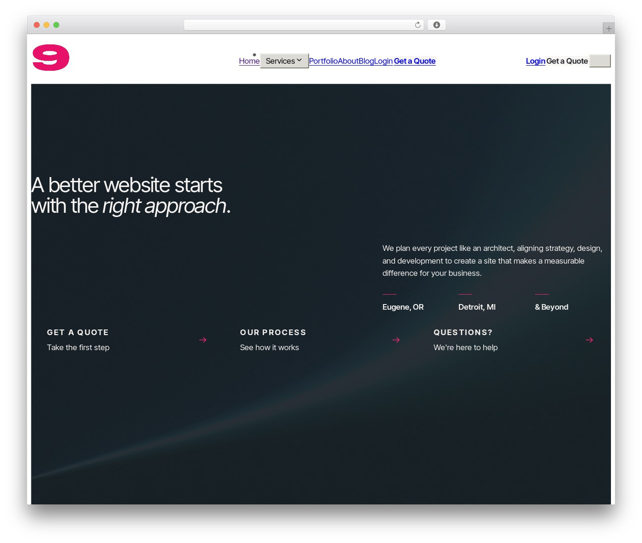 Etch Theme WordPress theme - 9planetsdesign.com