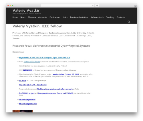 Generic WordPress theme - vyatkin.org Generic WordPress theme - vyatkin.org