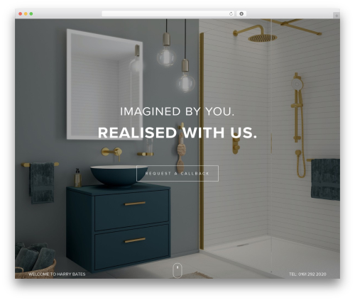 Harry Bates theme WordPress - harrybates.co.uk