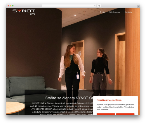 Im cookie bar WordPress plugin - synotlive.cz