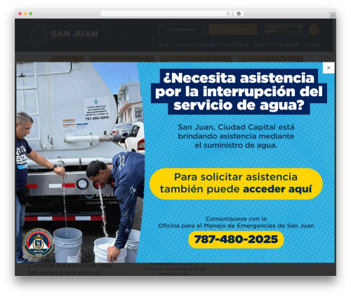 Elfsight weather cc WordPress plugin - sanjuan.pr