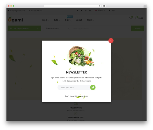 Ogami WordPress theme - demoapus2.com/ogami
