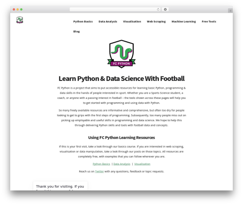 Theme WordPress Deviox - fcpython.com