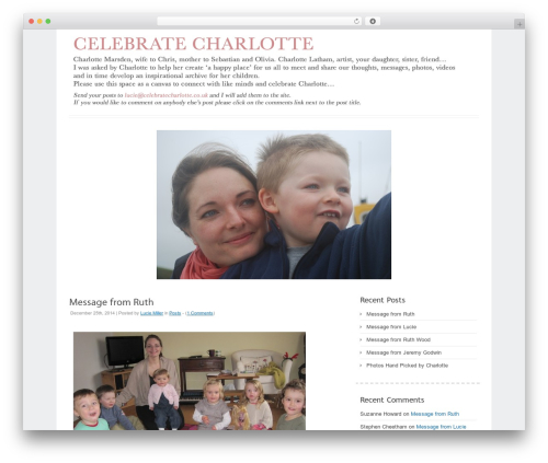 Theme WordPress Delicate - celebratecharlotte.co.uk Theme WordPress Delicate - celebratecharlotte.co.uk