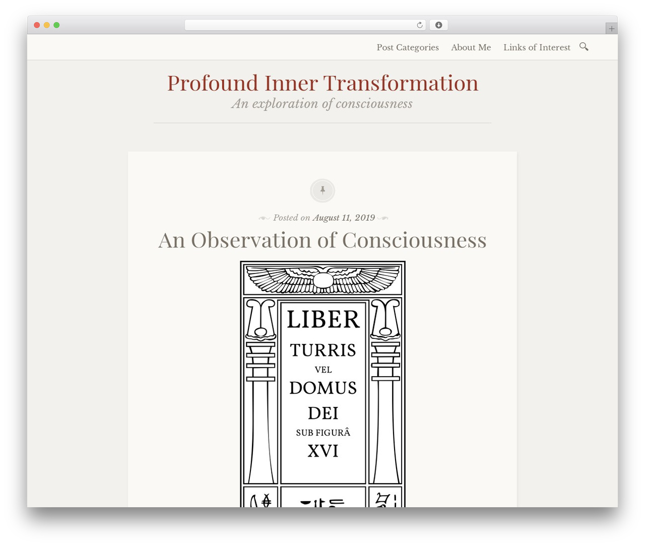 Theme WordPress Libretto - profoundtransformation.com