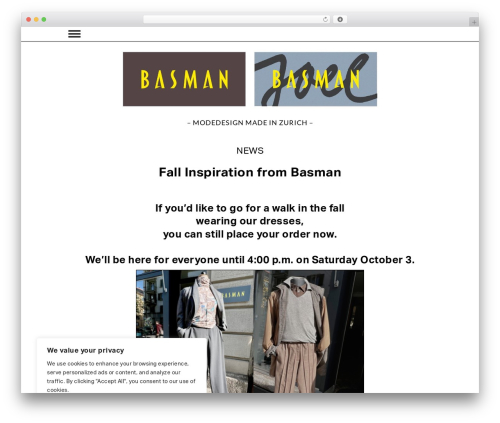 Theme WordPress Make - basman.ch