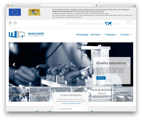 Analytics_consent WordPress plugin - wacker-qs.de