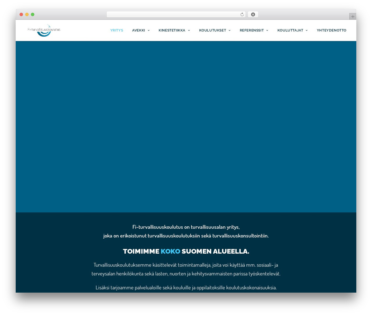 Uncode WordPress website theme - turvallisuuskoulutus.fi Uncode WordPress website theme - turvallisuuskoulutus.fi