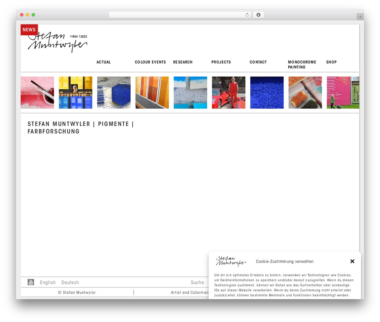 WordPress theme Bootstrap Basic - stefanmuntwyler-pigmente.ch