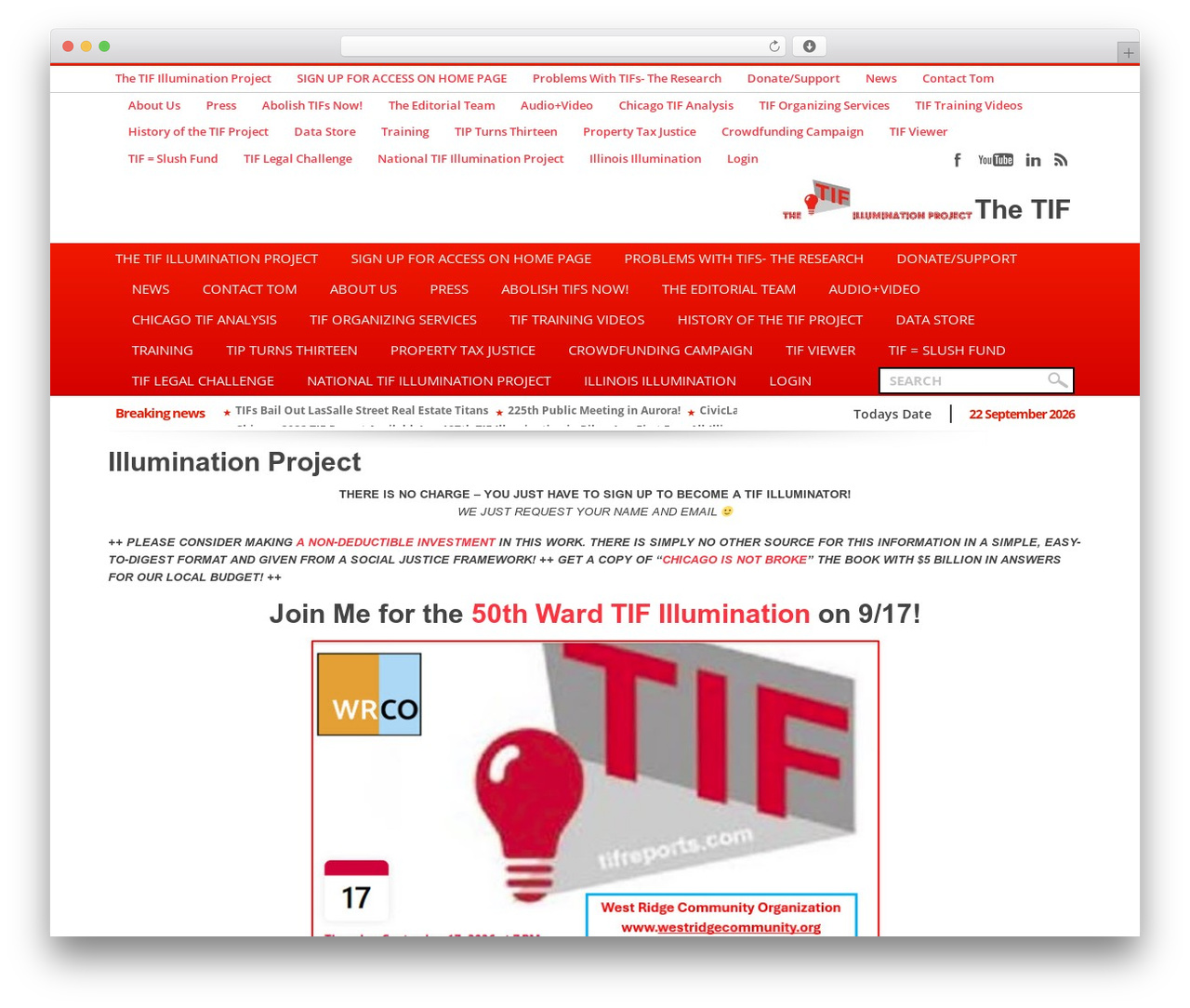 WordPress theme Observer - tifreports.com WordPress theme Observer - tifreports.com