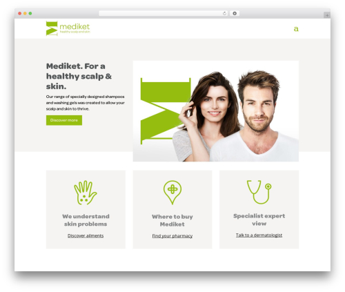 WordPress theme Divi - mediket.ch