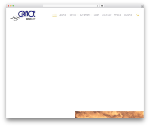 WordPress theme LogiPro - gracelogistics.com