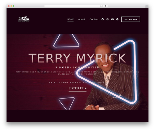 Sonaar music pro WordPress plugin - terrymyrick.com