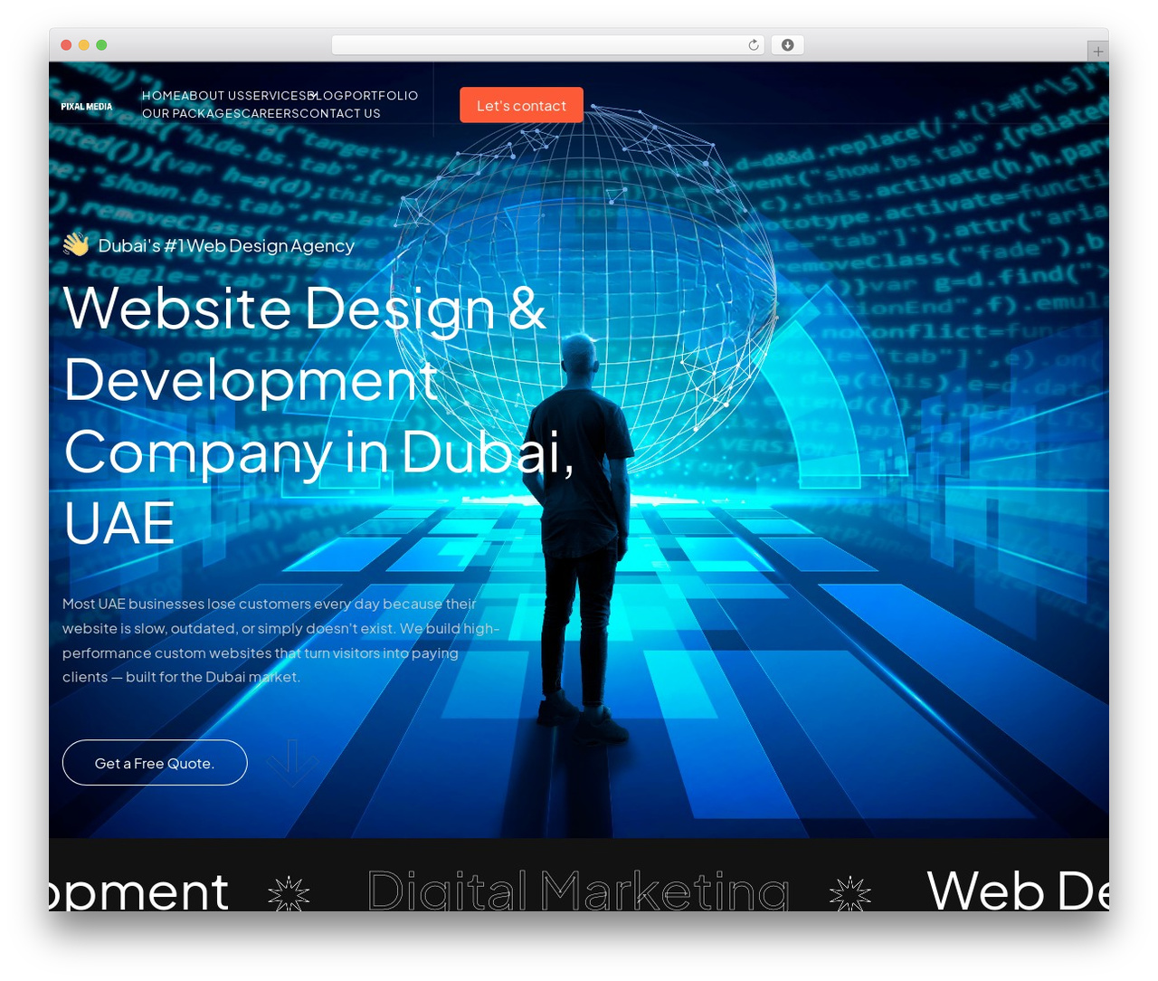 WordPress theme Webfolio - pixalmedia.com WordPress theme Webfolio - pixalmedia.com