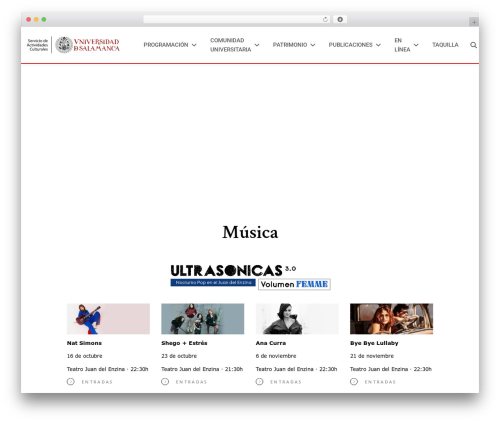 Bard shows WordPress plugin - sac.usal.es