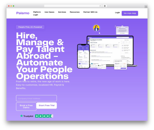 Azzle WordPress theme - paismo.com