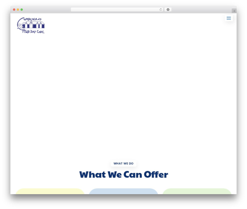 Bebicare WordPress theme - cumberlandhubdaycare.ca
