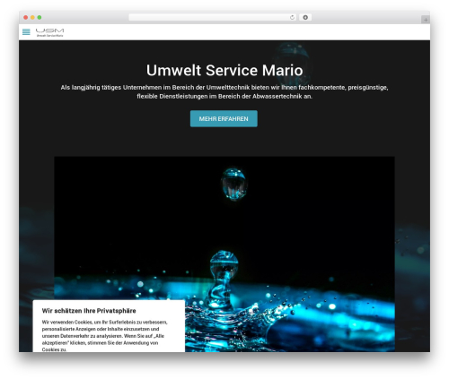 Best WordPress theme Tech - umweltservice.info